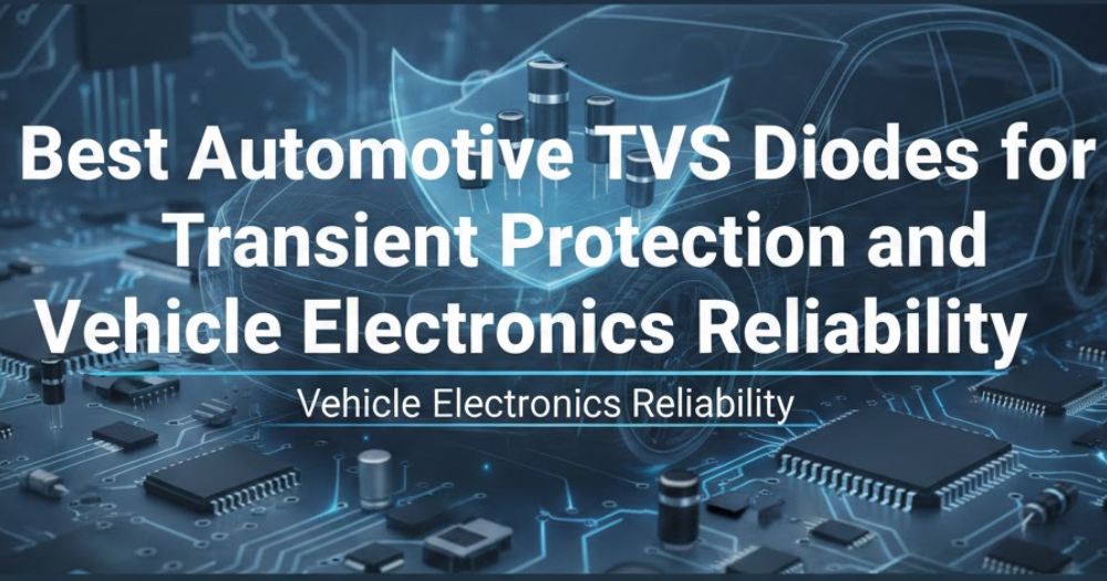 Best Automotive TVS Diodes for Transient Protection and Vehicle Electronics Reliability