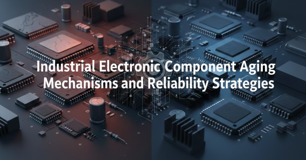 Industrial Electronic Component Aging Mechanisms and Reliability Strategies